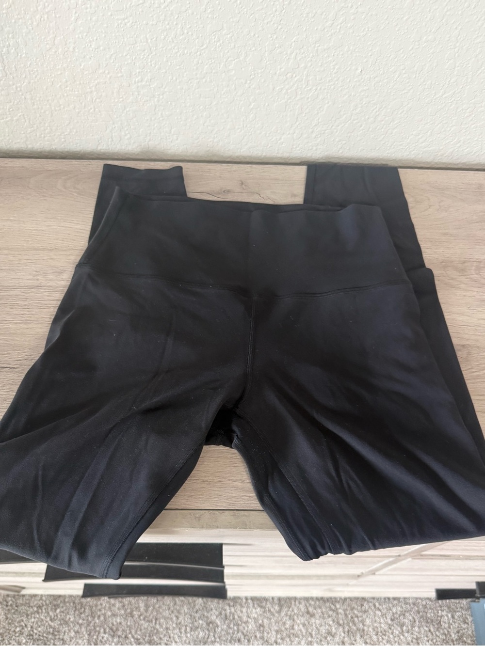 Off Black High-Waist Lululemon Leggings